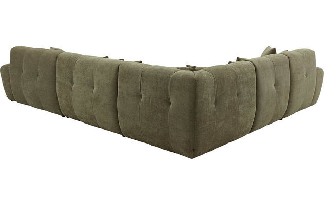Goossens excellent u bank kubus groen stof - 8252841-gespiegeld-04