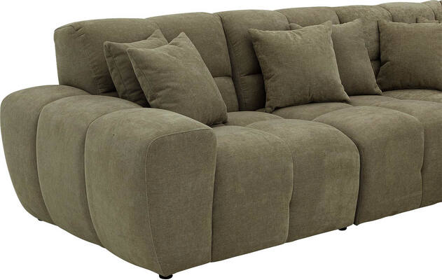 Goossens excellent u bank kubus groen stof - 8252841-gespiegeld-08