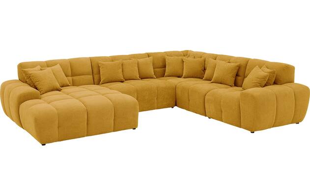 Goossens excellent u bank kubus geel stof - 8252842-goossens-excellent-kubus-bank-stof-geel-02