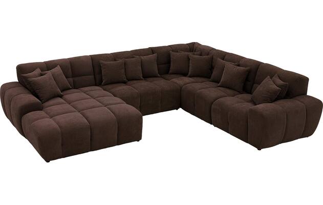 Goossens excellent u bank kubus bruin stof - 8252845-goossens-excellent-kubus-bank-stof-bruin-04