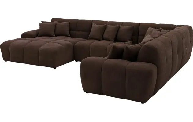 Goossens excellent u bank kubus bruin stof - 8252845-goossens-excellent-kubus-bank-stof-bruin-08
