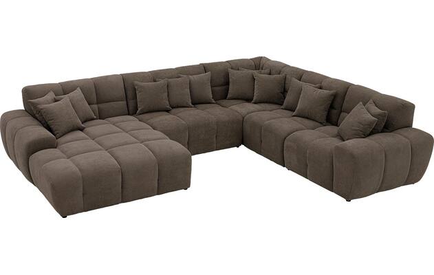 Goossens excellent u bank kubus bruin stof - 8252846-goossens-excellent-kubus-bank-stof-bruin-04