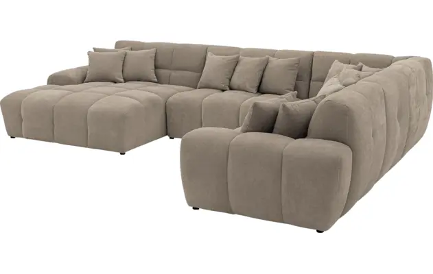 Goossens excellent u bank kubus bruin stof - 8252848-goossens-excellent-kubus-bank-stof-bruin-08