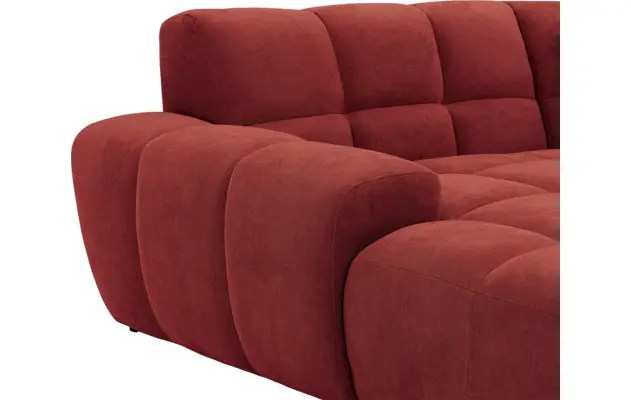 Goossens excellent u bank kubus rood stof - 8252849-goossens-excellent-kubus-bank-stof-rood-07