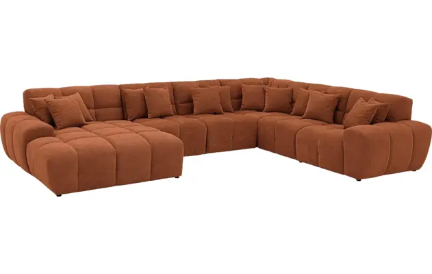 Goossens excellent u bank kubus bruin stof - 8252859-goossens-excellent-kubus-bank-stof-bruin-02
