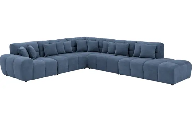 Goossens excellent hoeksalon kubus blauw stof - 8252872-goossens-excellent-kubus-bank-stof-blauw-02