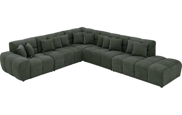 Goossens excellent hoeksalon kubus groen stof - 8252876-goossens-excellent-kubus-bank-stof-groen-03