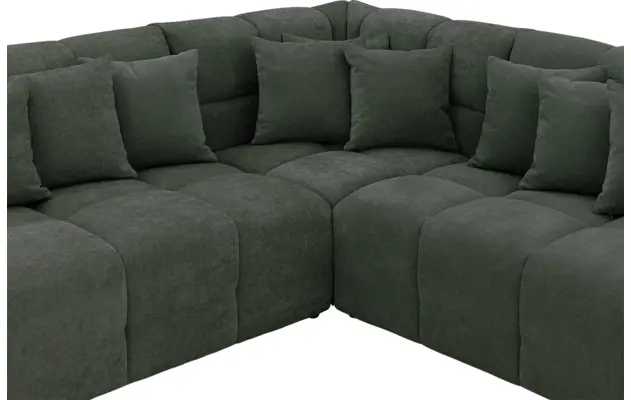 Goossens excellent hoeksalon kubus groen stof - 8252876-goossens-excellent-kubus-bank-stof-groen-06