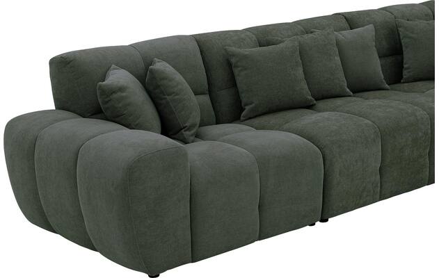 Goossens excellent hoeksalon kubus groen stof - 8252876-goossens-excellent-kubus-bank-stof-groen-08