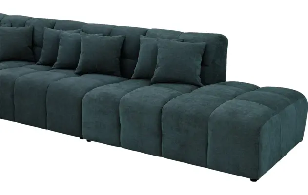 Goossens excellent hoeksalon kubus groen stof - 8252877-goossens-excellent-kubus-bank-stof-groen-07