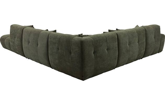 Goossens excellent hoeksalon kubus groen stof - 8252878-goossens-excellent-kubus-bank-stof-groen-04