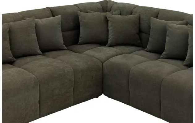 Goossens excellent hoeksalon kubus groen stof - 8252878-goossens-excellent-kubus-bank-stof-groen-06