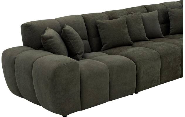 Goossens excellent hoeksalon kubus groen stof - 8252878-goossens-excellent-kubus-bank-stof-groen-08