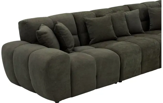 Goossens excellent hoeksalon kubus groen stof - 8252878-goossens-excellent-kubus-bank-stof-groen-08