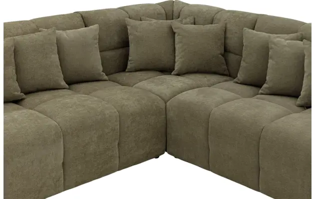 Goossens excellent hoeksalon kubus groen stof - 8252879-goossens-excellent-kubus-bank-stof-groen-06