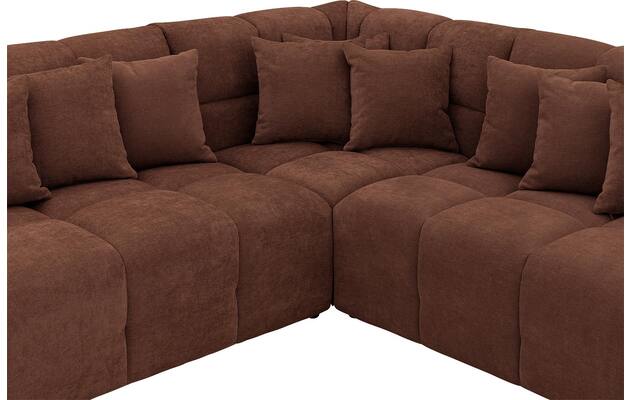 Goossens excellent hoeksalon kubus bruin stof - 8252882-goossens-excellent-kubus-bank-stof-bruin-06