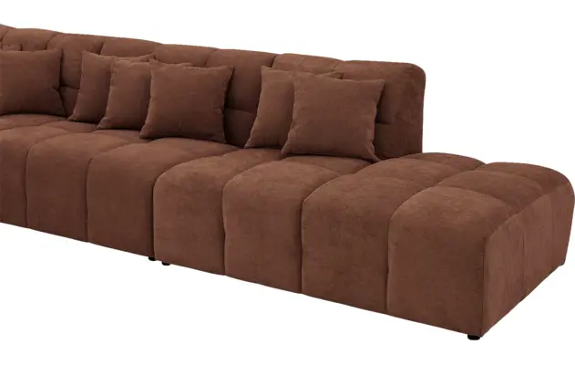 Goossens excellent hoeksalon kubus bruin stof - 8252882-goossens-excellent-kubus-bank-stof-bruin-07