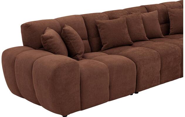 Goossens excellent hoeksalon kubus bruin stof - 8252882-goossens-excellent-kubus-bank-stof-bruin-08