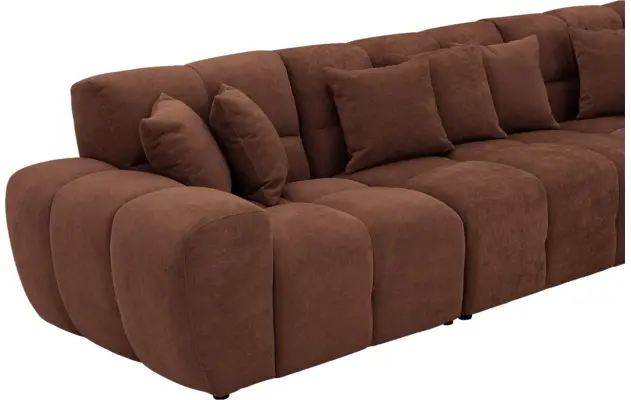 Goossens excellent hoeksalon kubus bruin stof - 8252882-goossens-excellent-kubus-bank-stof-bruin-08