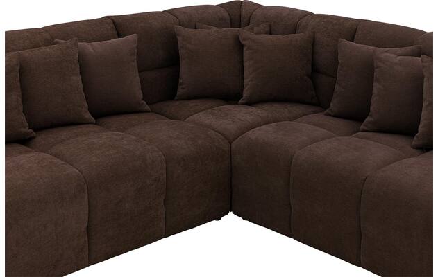 Goossens excellent hoeksalon kubus bruin stof - 8252883-goossens-excellent-kubus-bank-stof-bruin-06