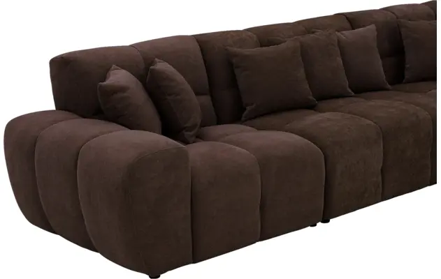 Goossens excellent hoeksalon kubus bruin stof - 8252883-goossens-excellent-kubus-bank-stof-bruin-08