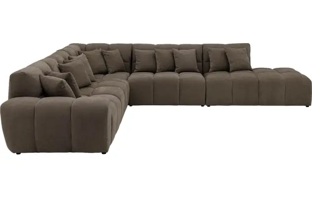 Goossens excellent hoeksalon kubus bruin stof - 8252884-goossens-excellent-kubus-bank-stof-bruin-05