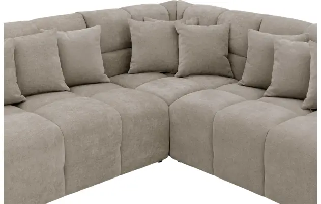 Goossens excellent hoeksalon kubus bruin stof - 8252885-goossens-excellent-kubus-bank-stof-bruin-06