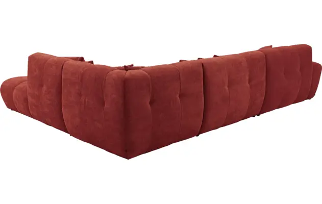 Goossens excellent u bank kubus rood stof - 8252887-goossens-excellent-kubus-bank-stof-rood-03