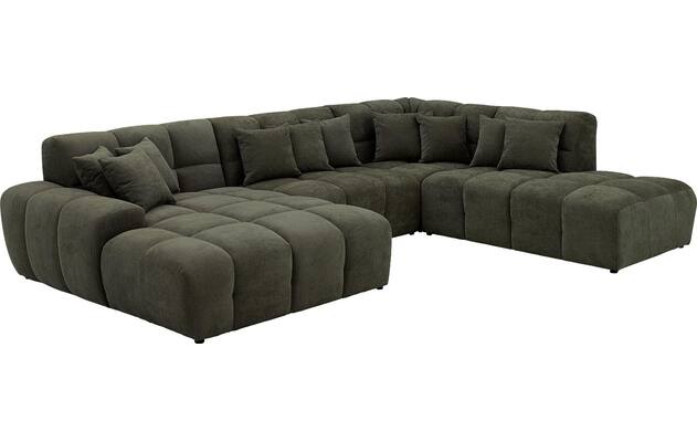 Goossens excellent u bank kubus groen stof - 8252894-goossens-excellent-kubus-bank-stof-groen-05