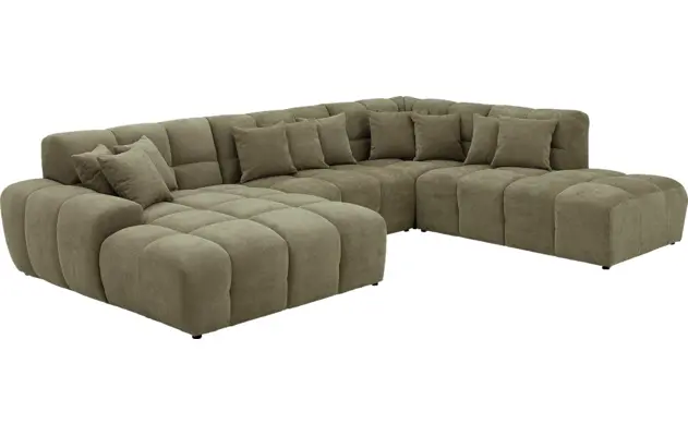 Goossens excellent u bank kubus groen stof - 8252895-goossens-excellent-kubus-bank-stof-groen-06