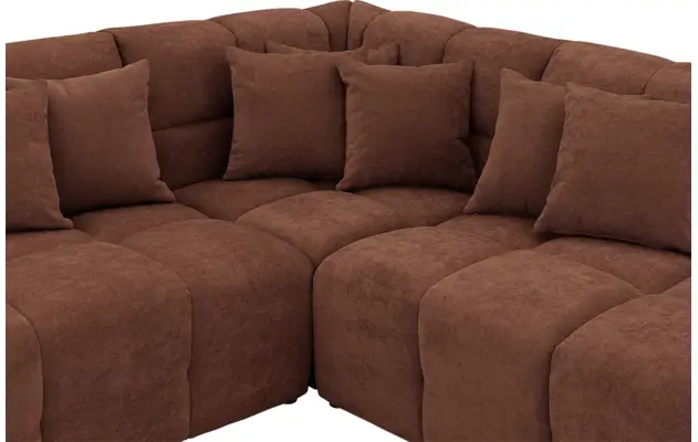 Goossens excellent u bank kubus bruin stof - 8252898-goossens-excellent-kubus-bank-stof-bruin-07