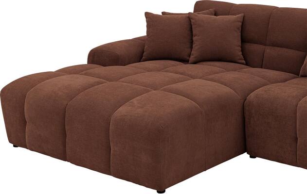 Goossens excellent u bank kubus bruin stof - 8252898-goossens-excellent-kubus-bank-stof-bruin-08