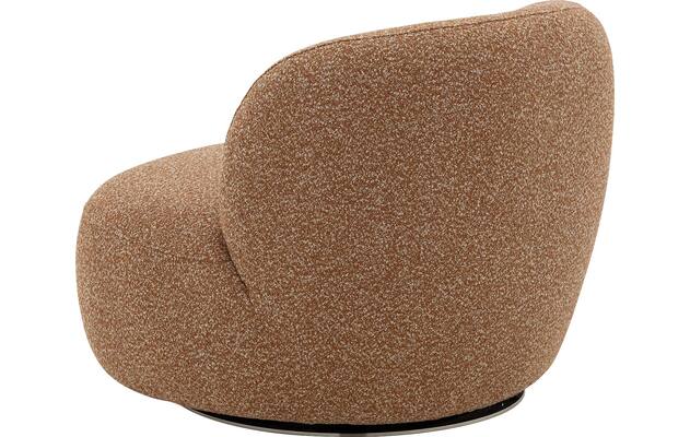 Goossens draaifauteuil avi bruin stof - 8252943-goossens-avi-fauteuil-stof-02