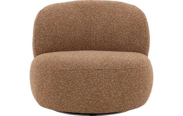 Goossens draaifauteuil avi bruin stof - 8252943-goossens-avi-fauteuil-stof-04