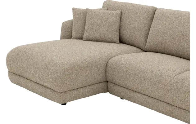 Goossens loungebank premiere beige stof - 8252949-gespiegeld-06