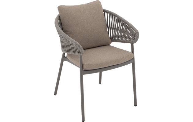 Goossens tuinstoel vasto bruin buitenstof - 8252955-goossens-vasto-tuinstoelen-buitenstof-06