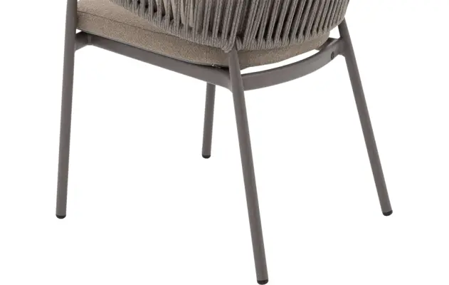 Goossens tuinstoel vasto bruin buitenstof - 8252955-goossens-vasto-tuinstoelen-buitenstof-07