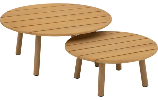 Goossens salontafel voor buiten bari blank teak - 8252960-goossens-bari-tuintafels-teak-08