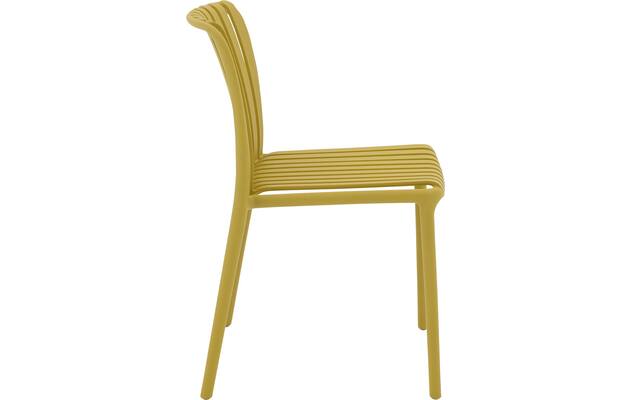 Goossens tuinstoel lygeke geel kunststof - 8252969-goossens-lygeke-tuinstoelen-kunststof-03