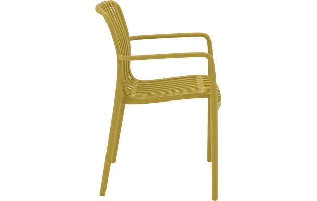 Goossens tuinstoel jelke geel kunststof - 8252977-goossens-jelke-tuinstoelen-kunststof-03