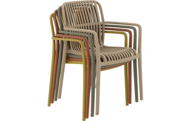 Goossens tuinstoel jelke geel kunststof - 8252977-goossens-jelke-tuinstoelen-kunststof-10