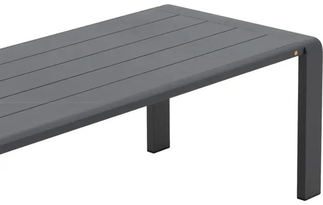 Goossens tuintafel yngvar grijs aluminium - 8252982-goossens-yngvar-tuintafels-aluminium-14