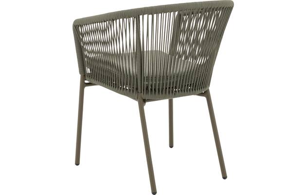 Goossens tuinstoel ravello groen buitenstof - 8252987-goossens-ravello-tuinstoelen-buitenstof-02