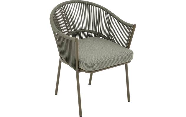 Goossens tuinstoel levanzo groen buitenstof - 8252991-goossens-levanzo-tuinstoelen-buitenstof-05