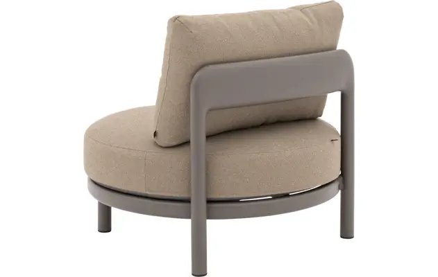 Goossens fauteuil catch of the day bruin buitenstof - 8253010-goossens-catch-of-the-day-tuinbanken-buitenstof-11