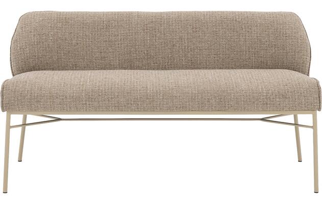 Goossens eetbank rory beige stof - 8253046-goossens-rory-eetkamerstoel-stof-beige-03