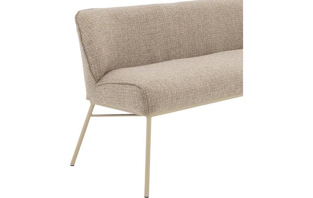 Goossens eetbank rory beige stof - 8253046-goossens-rory-eetkamerstoel-stof-beige-08