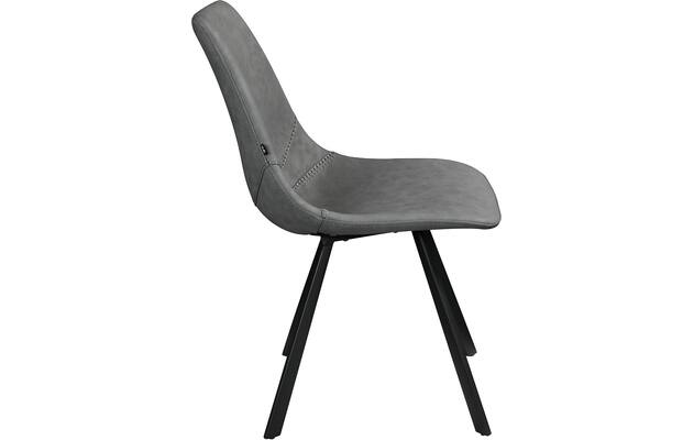 Goossens eetkamerstoel point grijs kunstleer - 8253062-goossens-point-eetkamerstoel-kunstleer-grijs-04