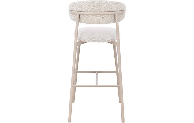 Goossens basic barkruk siem beige stof - 8260004-goossens-basic-siem-barstoel-stof-04