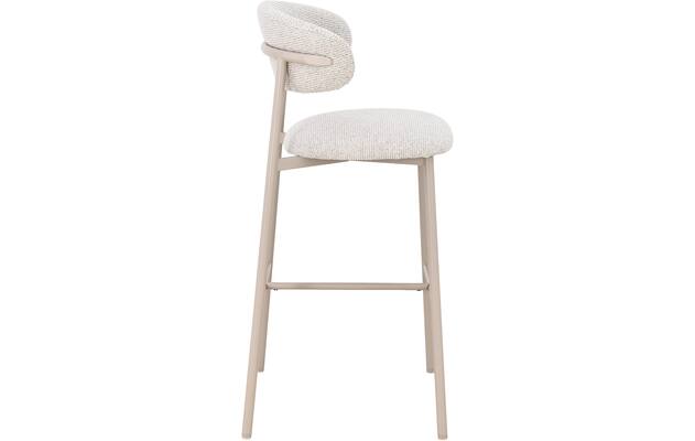 Goossens basic barkruk siem beige stof - 8260004-goossens-basic-siem-barstoel-stof-05